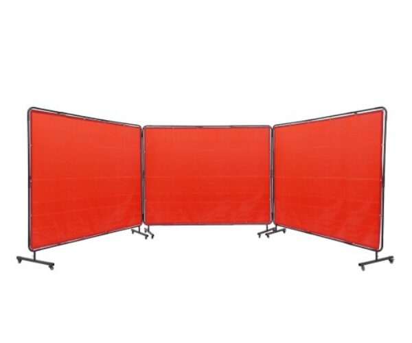 Hegesztőernyő Keret Piros 1,83×2,44 m