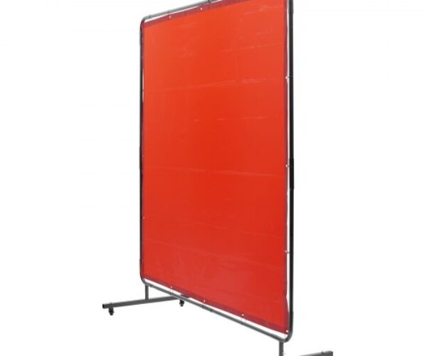Hegesztőernyő Keret Piros Vinil Képernyő 150×150 mm