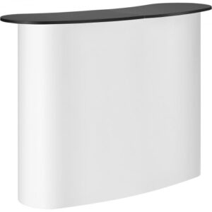 Hordozható Vásári Pódiumasztal Tárolóállvánnyal 1300x465x950 mm