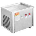 Jégkrémtekercs Hengerlő Gép Serpenyővel 279x241 mm