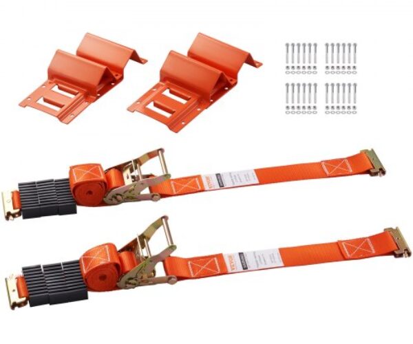 Kerékék Rögzítő Készlet, Nagy Teherbírású, 50 mm x 2,44 m, 4 db