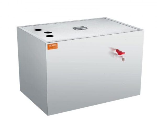 Kereskedelmi Rozsdamentes Acél Zsírfogó 151 L 38 l/perc