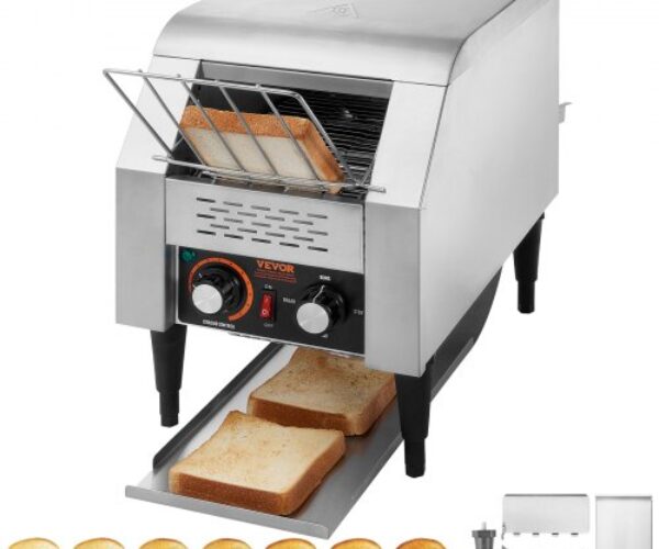 Kereskedelmi Szállítószalagos Kenyérpirító 150 Szelet/óra