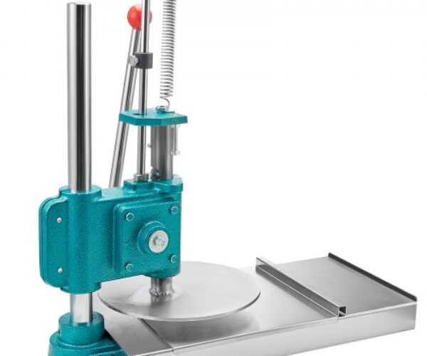Kézi Pizzatésztanyomó Gép Rozsdamentes Acél 240 mm
