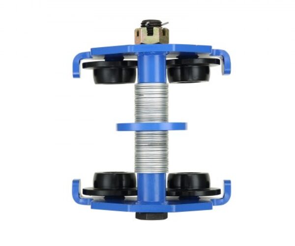 Kézi Tolósugaras Kocsi Kettős Kerékkel 1000 kg 63,5-177,8 mm