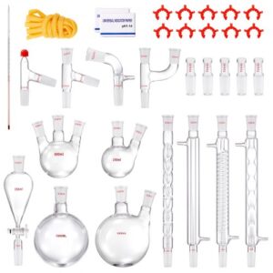 Lab Lepárló Készlet Üveg 1000 ml 24/40