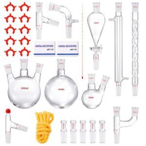 Lab Lepárló Készlet Üveg 1000 ml 24/40 Kötés