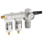 Légkompresszor Szűrő Szabályozó Vízleválasztó 3/8" NPT 5 μm 7