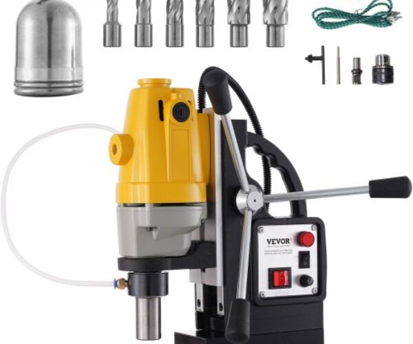 Mágneses Fúróprés HSS Gyűrűs Vágófejekkel 1100 W 12000 N