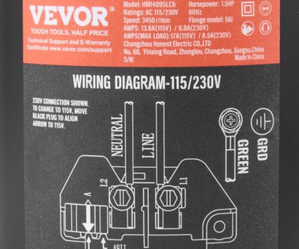 Medenceszivattyú Motor 1,5 LE 230 V 13,6 A 3450 RPM 90 µF
