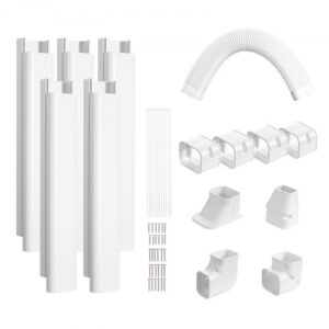 Mini Split Csőburkolat PVC Fehér 3