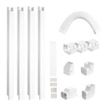 Mini Split Csőburkolat PVC Fehér 76