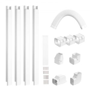 Mini Split Csőburkolat PVC Fehér 76