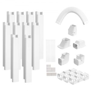 Mini Split Csőburkolat PVC Fehér 76