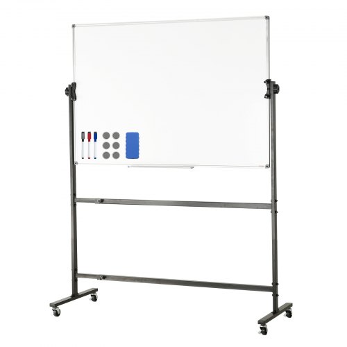 Mobil Kétoldalas Mágneses Tábla Állítható Magasság 1220x810 mm - Image 3
