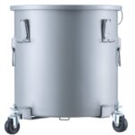 Olajsütő Tartály Görgős Talppal Szűrőzsákkal 60 l