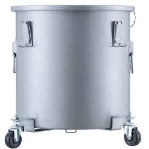 Olajsütő Tartály Görgős Talppal Szűrőzsákkal 60 l