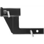 Oszloppal Vonóhorog Emelő Adapter Pótkocsihoz 50 mm 150 mm 180 mm 1814 kg