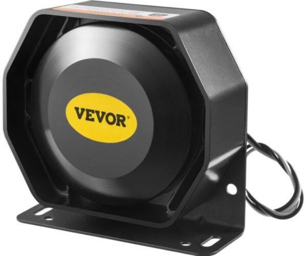 Rendőrségi Sziréna Kézi Mikrofonos Vészjelző 200 W