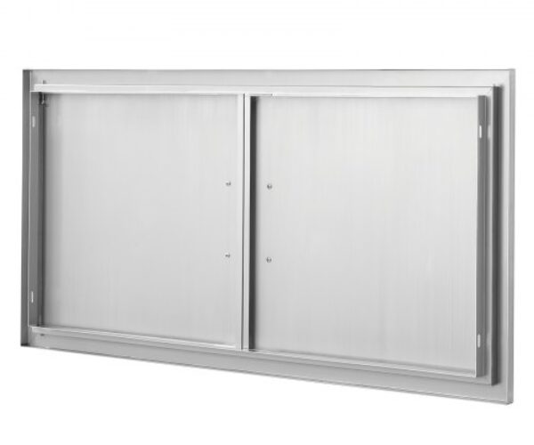 Rozsdamentes Acél BBQ Konyhaajtó 1067×534 mm