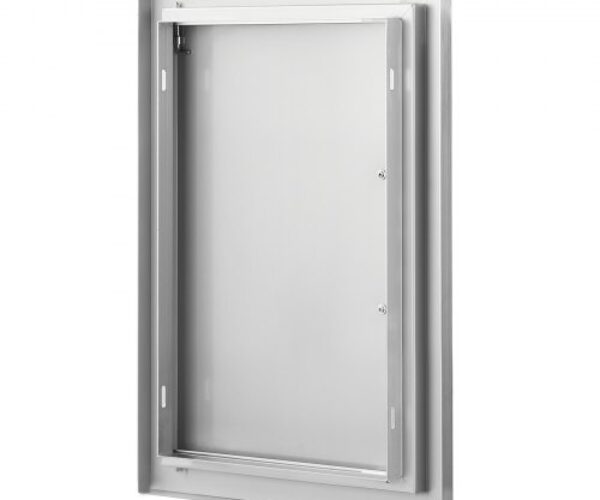 Rozsdamentes Acél BBQ Konyhaajtó Fogantyúval 355×508 mm