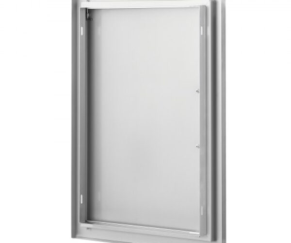 Rozsdamentes Acél BBQ Konyhaajtó Fogantyúval 432×610 mm