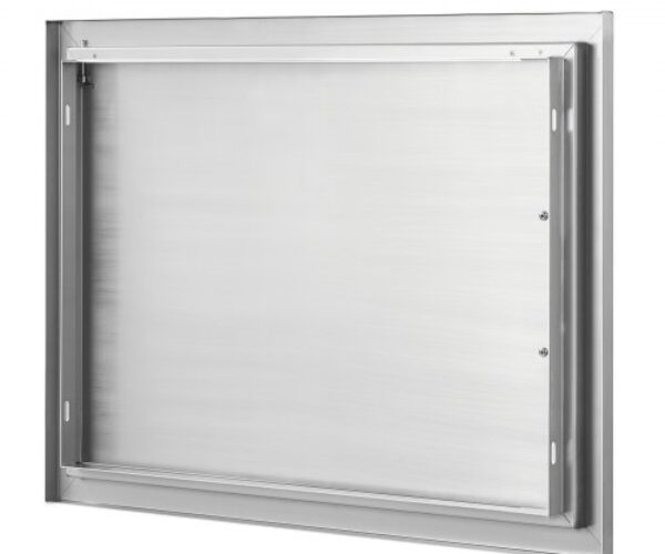 Rozsdamentes Acél BBQ Konyhaajtó Fogantyúval 685×508 mm