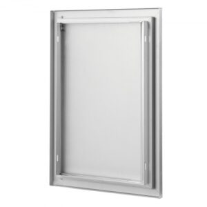 Rozsdamentes Acél BBQ Konyhaajtó Süllyesztett Fogantyúval 432x610 mm