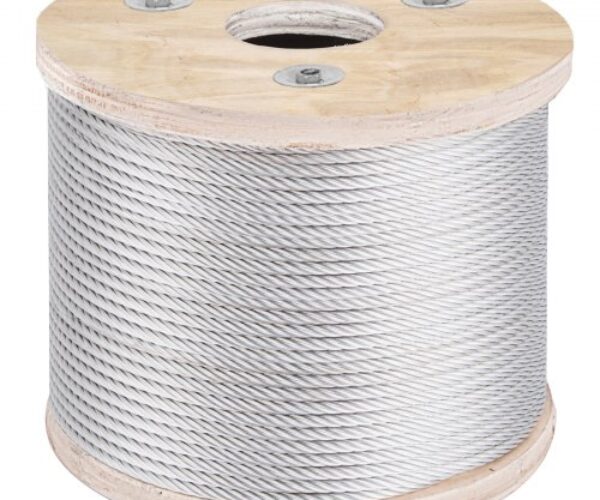 Rozsdamentes Acél Drótkötél Korlát 76 m 4,8 mm