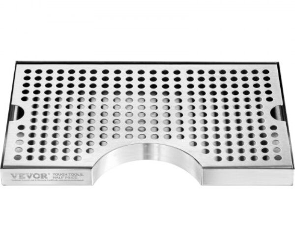 Rozsdamentes Acél Sörcsepptálca Csúszásmentes Párnákkal