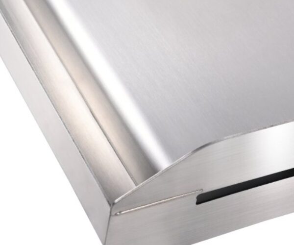 Rozsdamentes Acél Sütőlapos Rács Gázgrillhez 597×406 mm