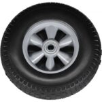 Szilárd PU Futó-Lapos Kerék 254 mm 82 kg 100 kg