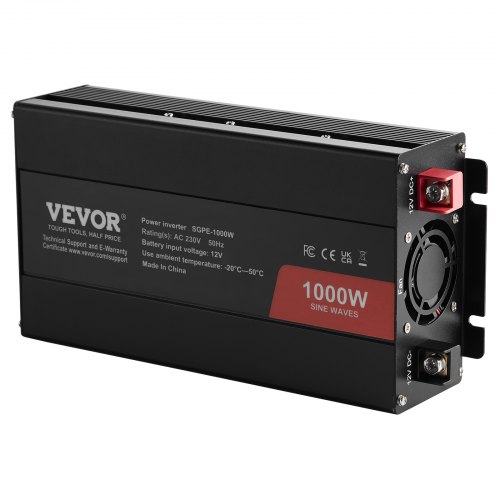 Tiszta Szinusz Hullám Inverter Távirányítóval 1000 W 12 V 230 V - Image 3