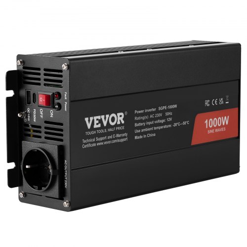 Tiszta Szinusz Hullám Inverter Távirányítóval 1000 W 12 V 230 V - Image 5