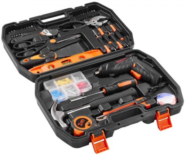 96 Részes Szerszámkészlet Akkus Csavarhúzóval