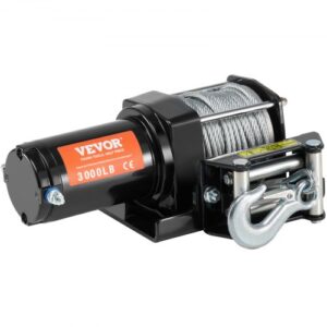 ATV/UTV Elektromos Csörlő Acélkötél Vezérlésű 1361 kg