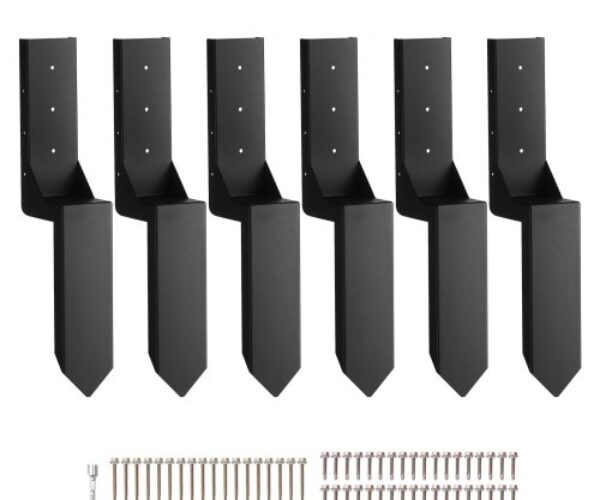 Acél Kerítésoszlop-Horgony Javítókészlet Talajtüske 89×89 mm