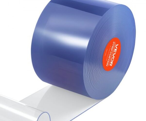 Átlátszó PVC Ipari Szalagfüggöny Hűtő-Fagyasztóhoz 45,72 m x 203,2 mm