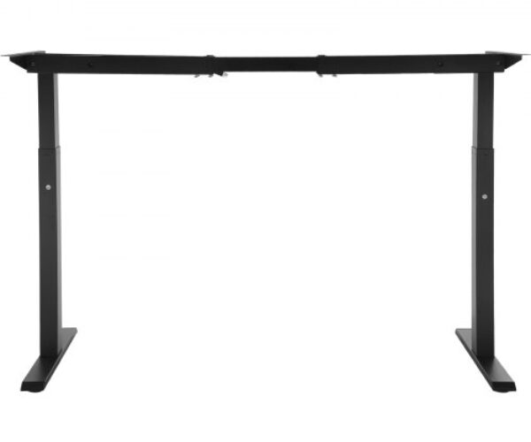 Elektromos Állóasztal Keret Kettős Motorral Fekete 700–1170 mm