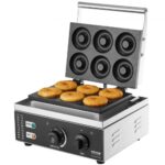 Elektromos Fánksütő Gép Tapadásmentes Hatlyukú 1550 W