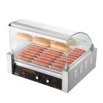 Elektromos Virsli Roller Sütő Polccal 2