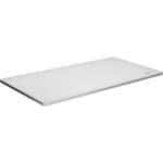 Fa Forgácslap Négyszögletes Asztallap Oszloppal 1199×749×25 mm 100 kg