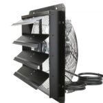 Falra Szerelhető EC Kipufogó Ventilátor Távirányítóval 406 mm