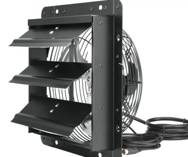 Falra Szerelhető Redőny Kipufogó Ventilátor Távirányítóval EC 254 mm