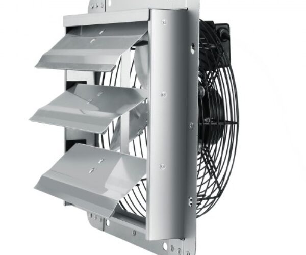 Falra Szerelhető Redőnyös Kipufogó Ventilátor 254 mm