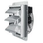 Falra Szerelhető Redőnyös Kipufogó Ventilátor 356 mm