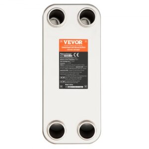 Forrasztott Lemezes Hőcserélő Réz-316L 127×305 mm