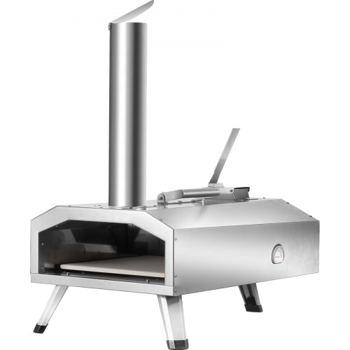 Hordozható Pelletes Pizza Sütő Rozsdamentes Acél 305mm - Image 3