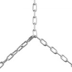 Horganyzott Szénacél Tekercslánc Emelő Láncheveder 5 mm x 254 mm 499 kg