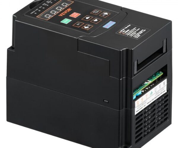 Ipari Frekvenciaváltó Egy- És Háromfázisú Bemenetű 0,75 kW 3,5 A 220 V 0-400 Hz
